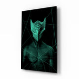 Darko Green Glass Wall Art