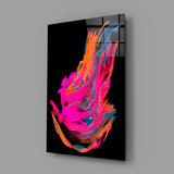 Colorful Winged Glass Wall Art