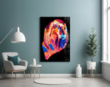 Colored Lava Glass Wall Art