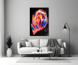 Colored Lava Glass Wall Art