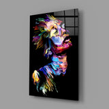 Effect Woman Glass Wall Art