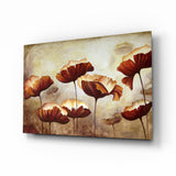 Poppy Glass Wall Art