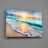 Sunset Glass Wall Art