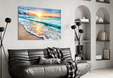 Sunset Glass Wall Art