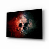 Skull Glass Wall Art