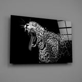 Leopard Glass Wall Art