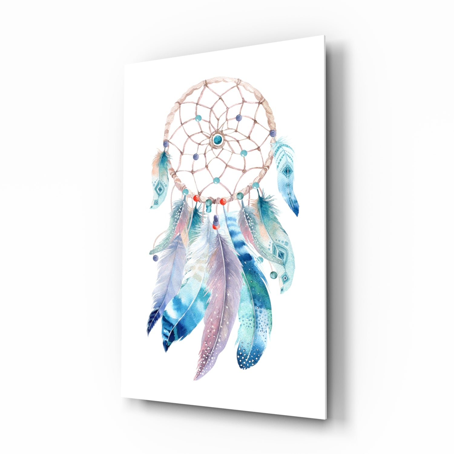 Dreamcatcher Glass Wall Art