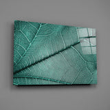 Leaf Texture Glass Wall Art