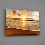 Sunset Glass Wall Art