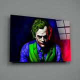 Joker Glass Wall Art