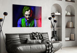 Joker Glass Wall Art