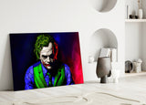 Joker Glass Wall Art