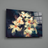 Flowers Glass Wall Art