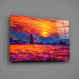 Sunset Glass Wall Art