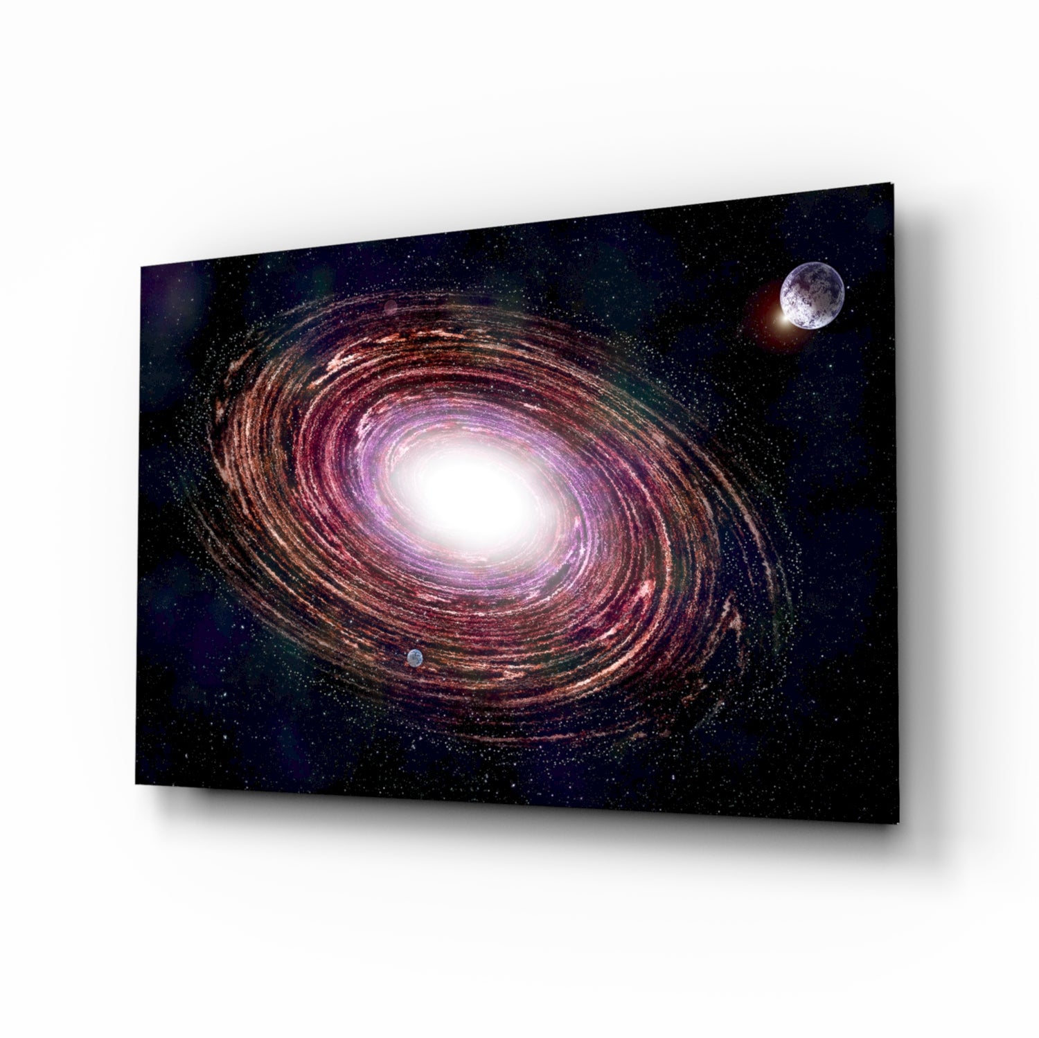 Milky Way Glass Wall Art