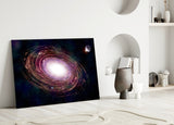 Milky Way Glass Wall Art