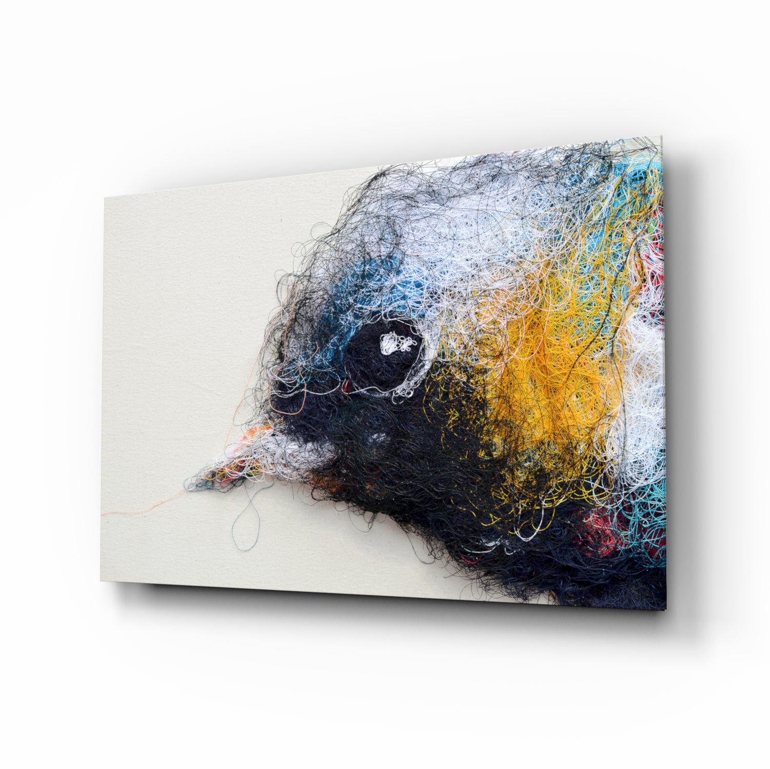 Tiny Bird Glass Wall Art