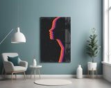 Night Filter Glass Wall Art