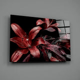 Flowers Glass Wall Art