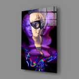 Modern Sculpture Glass Wall Art