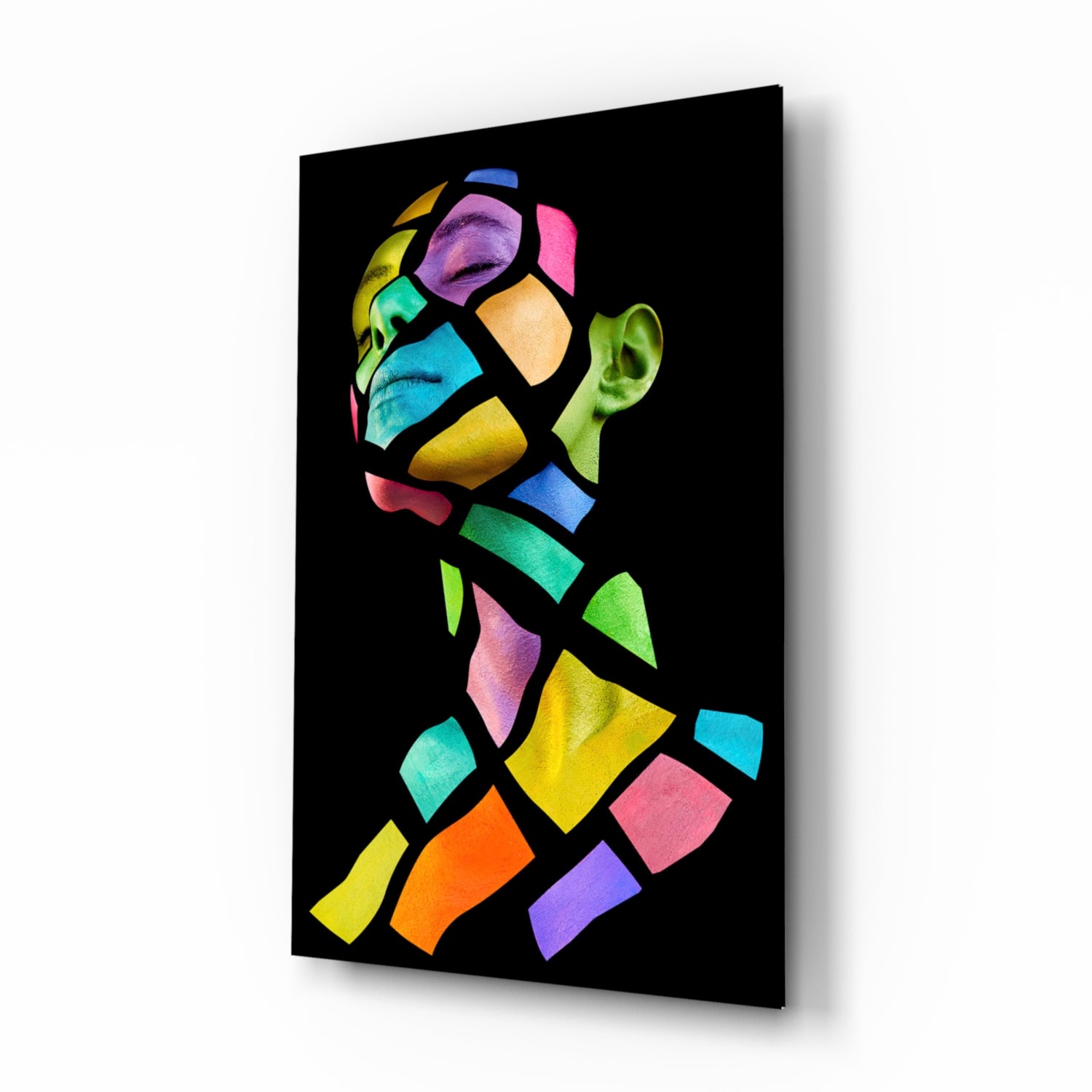 Colorful Spirit Glass Wall Art