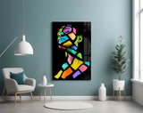 Colorful Spirit Glass Wall Art