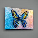 Butterfly Glass Wall Art