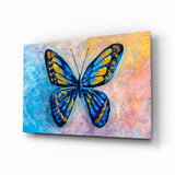 Butterfly Glass Wall Art