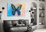 Butterfly Glass Wall Art