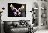 Wings Glass Wall Art