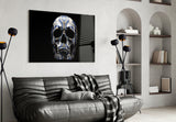 Skull Glass Wall Art