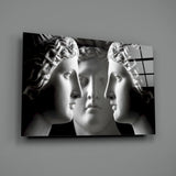 Statues Glass Wall Art