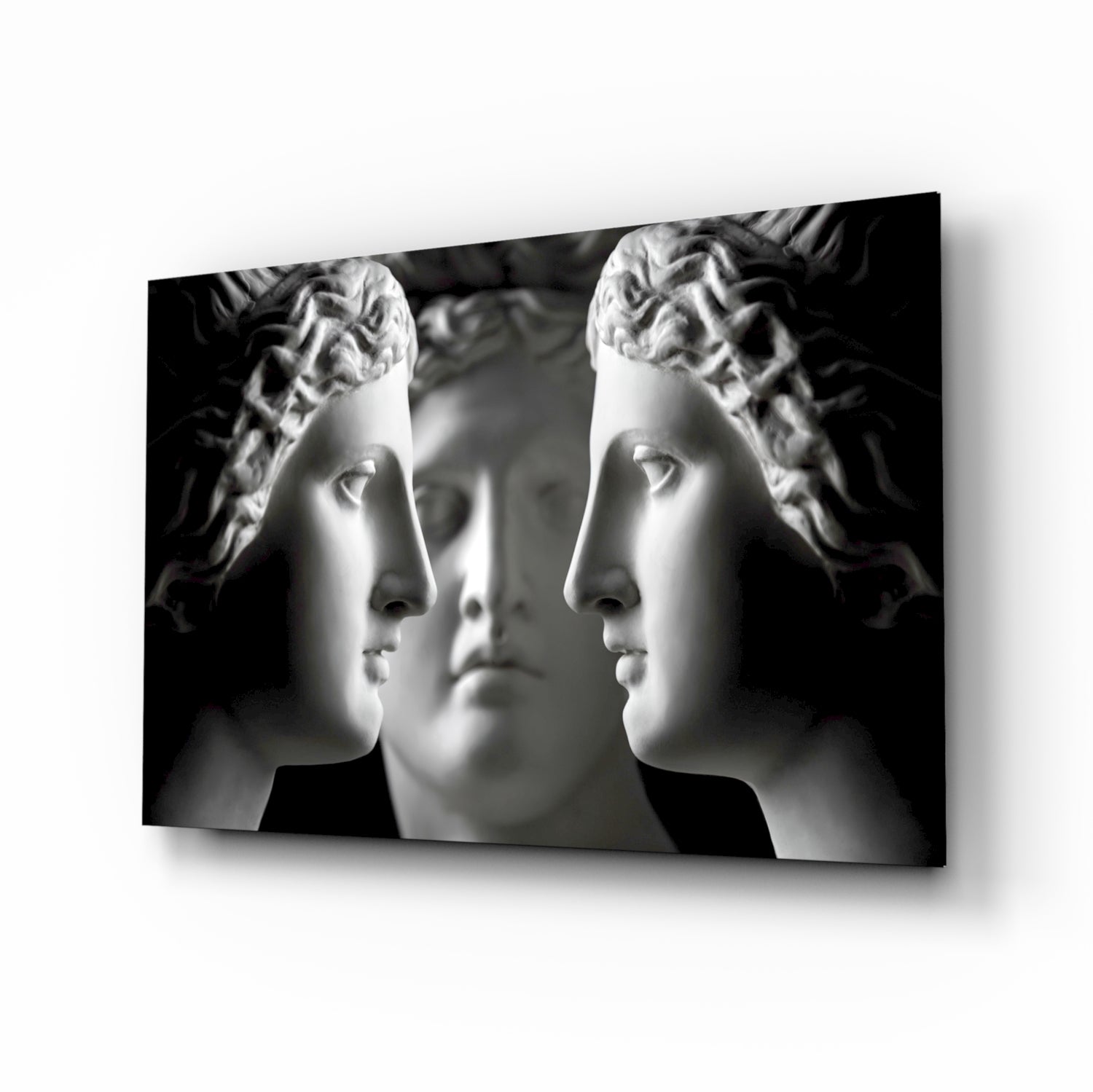 Statues Glass Wall Art