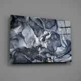 Gray Smoke Glass Wall Art