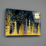 Colors of the Night Glass Wall Art