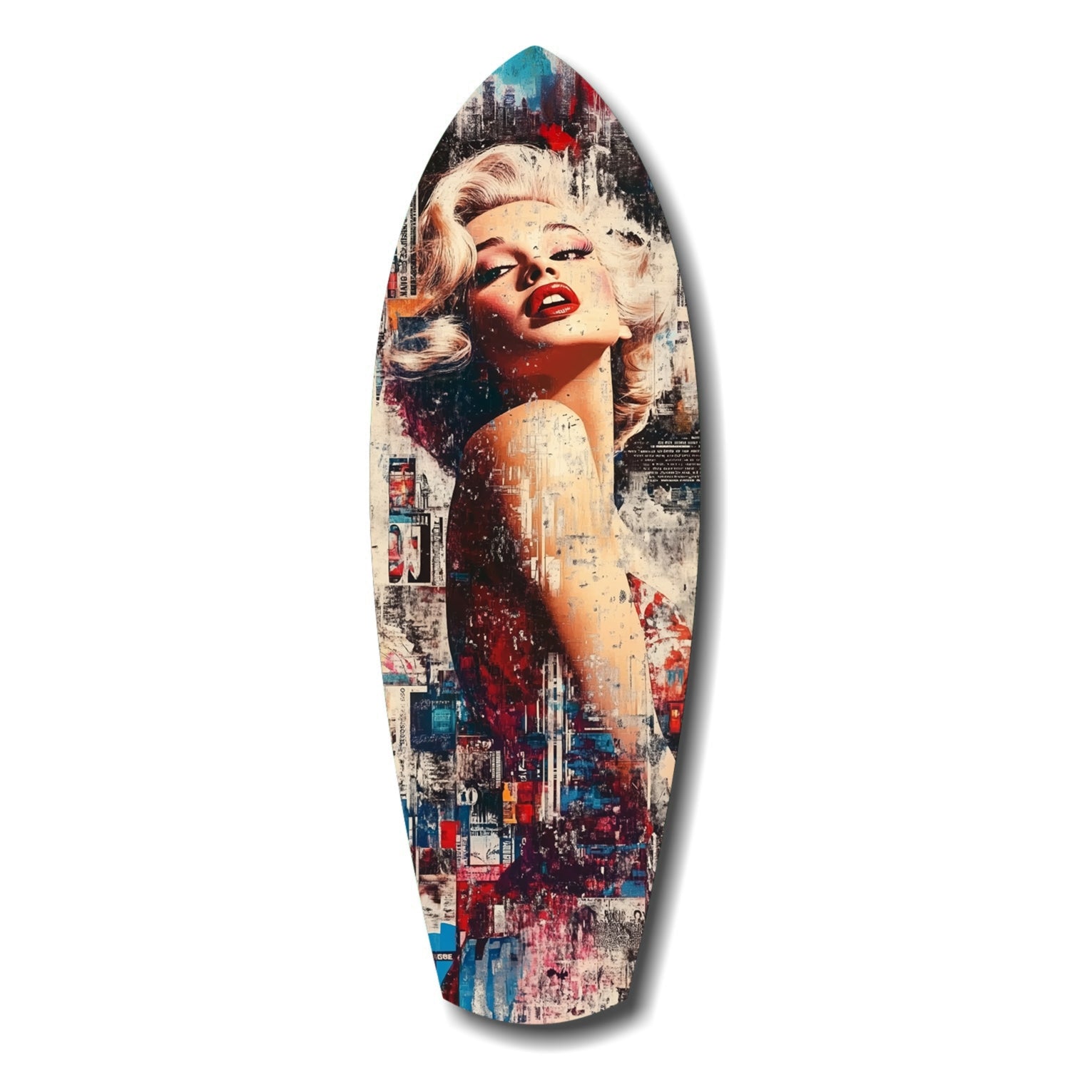 Marilyn Monroe Vintage Dreams Glass Wall Art|| Insigne Art Design