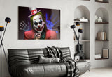 Joker Glass Wall Art