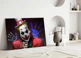 Joker Glass Wall Art