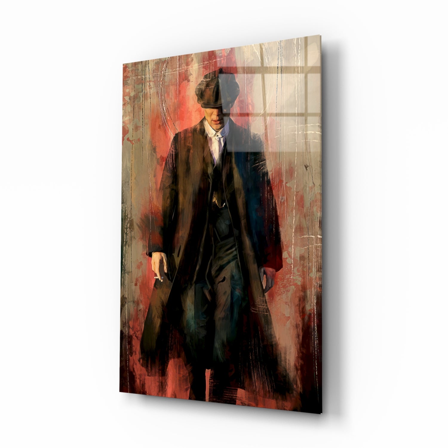 Peaky Blinders-Thomas Shelby Glass Wall Art