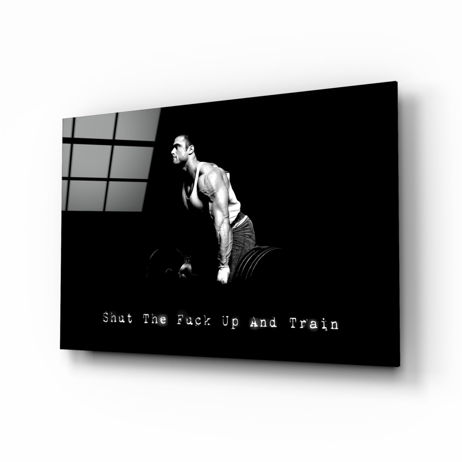 Train Glass Wall Art