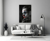 Joker Glass Wall Art