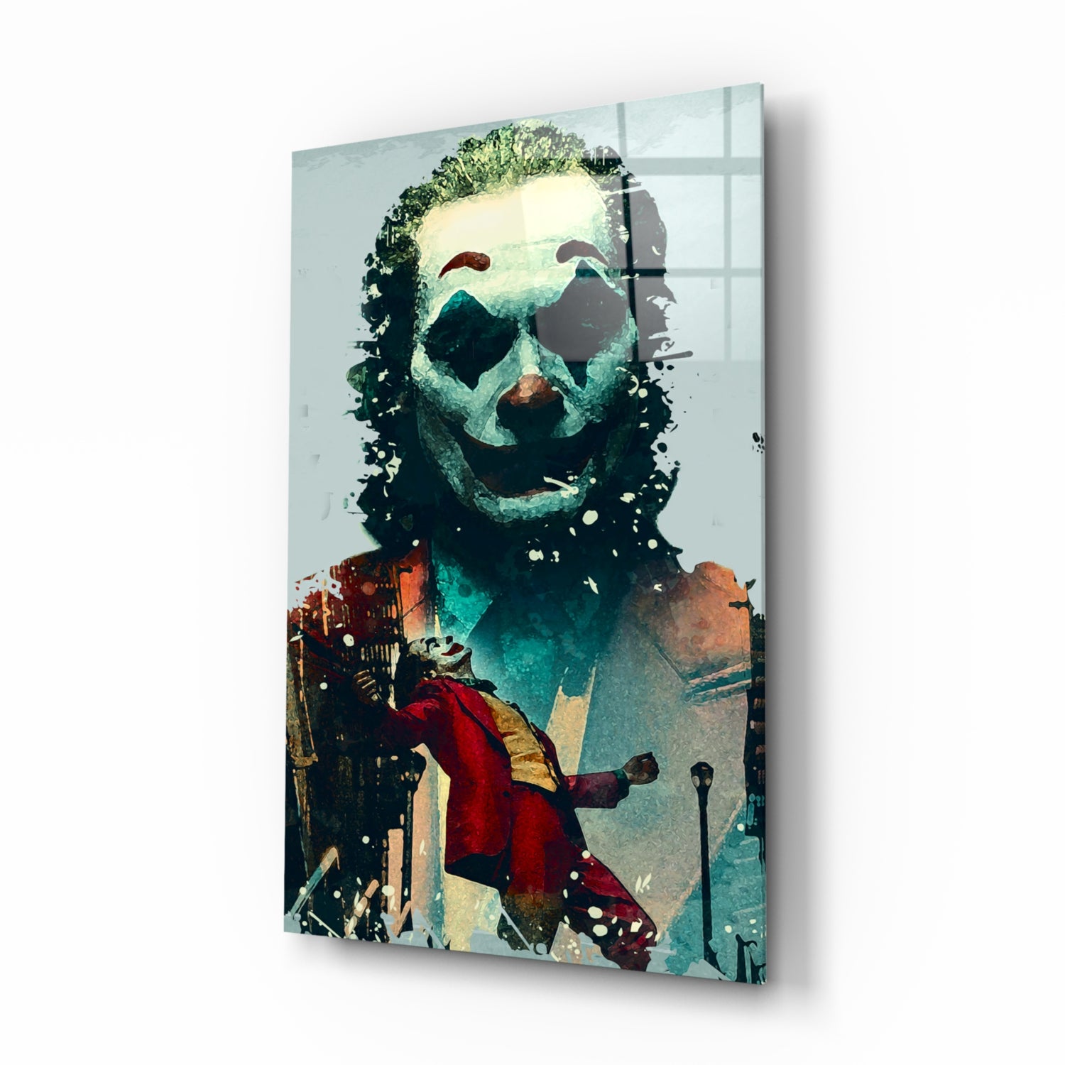 Joker Glass Wall Art