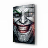 Joker Glass Wall Art