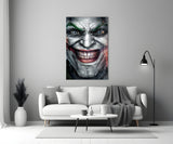 Joker Glass Wall Art