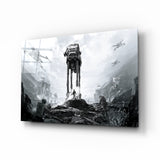 Star Wars Battlefront Glass Wall Art