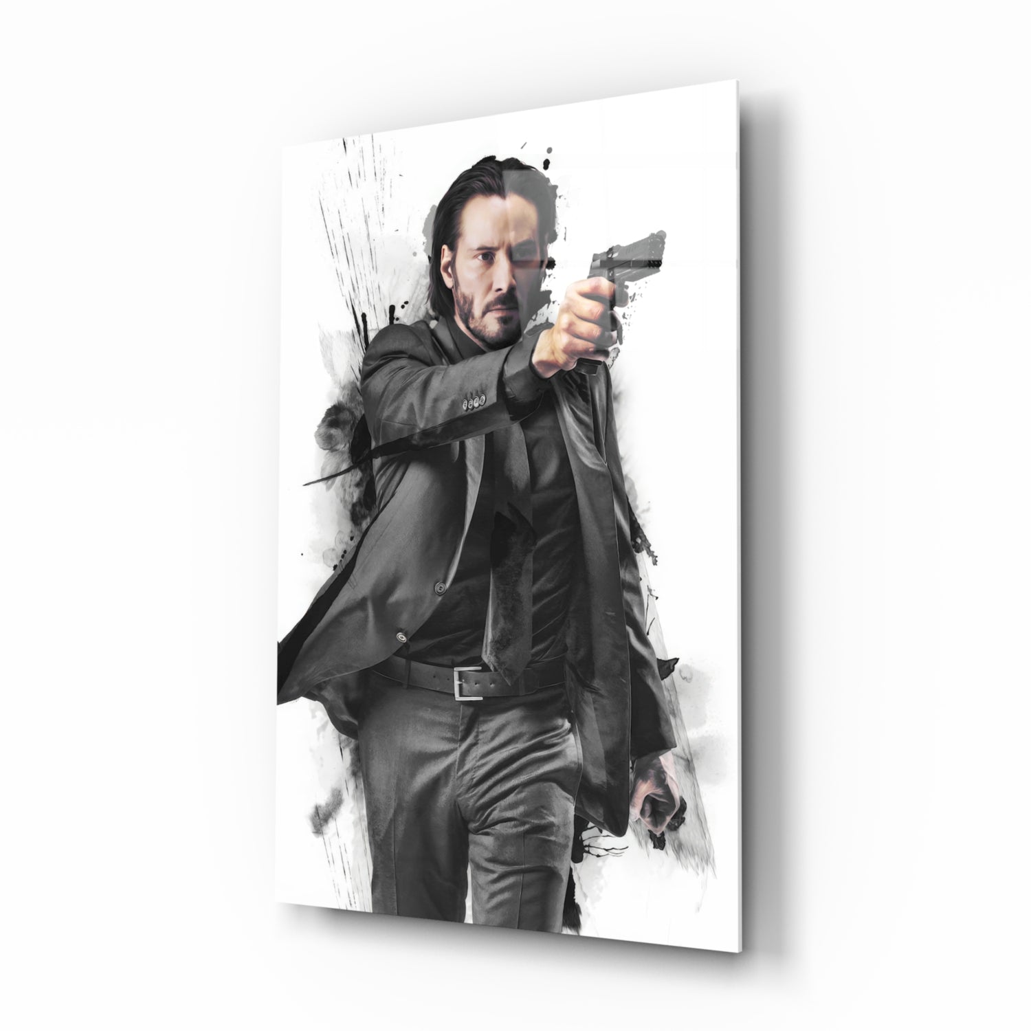 Keanu Reeves Glass Wall Art