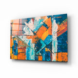 Orange Dream Glass Wall Art