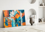 Orange Dream Glass Wall Art