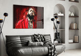 Nipsey Hussle Glass Wall Art