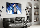 Nipsey Hussle Glass Wall Art